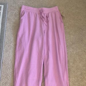 Colsie pink sweatpants  With pockets. Size S.